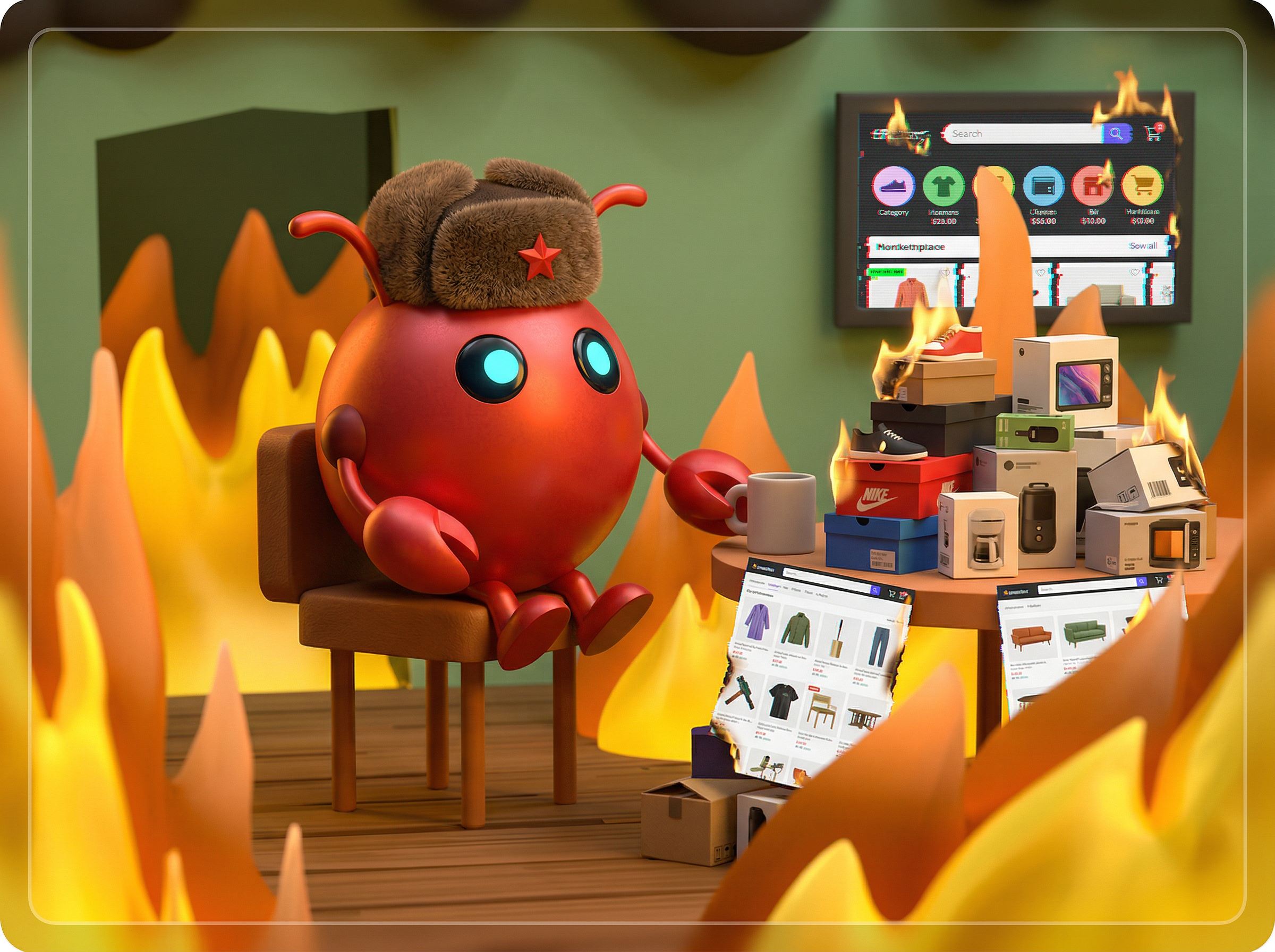 3D мини-обложка: генерация картинок для товаров через Clawd Bot
