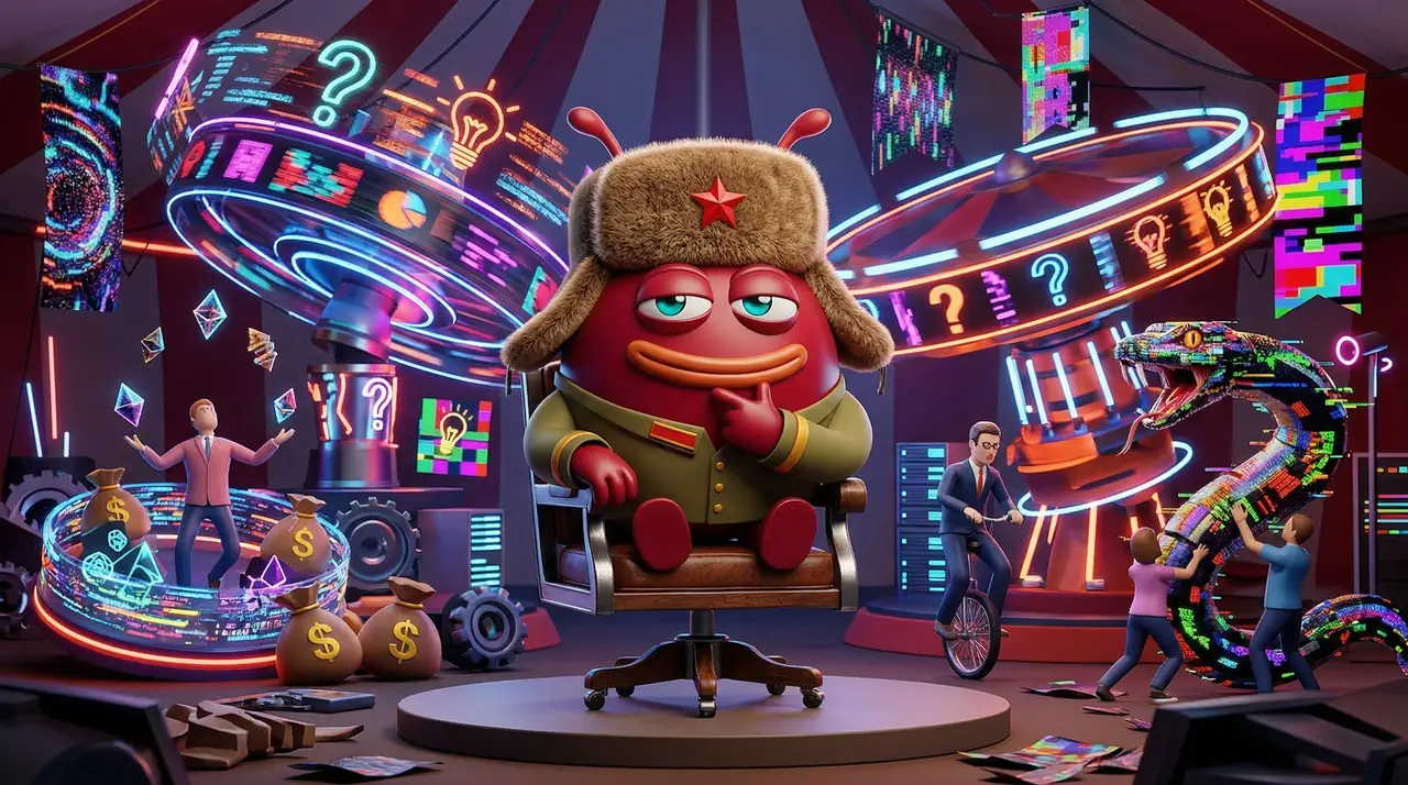 3D мем: future hype circus